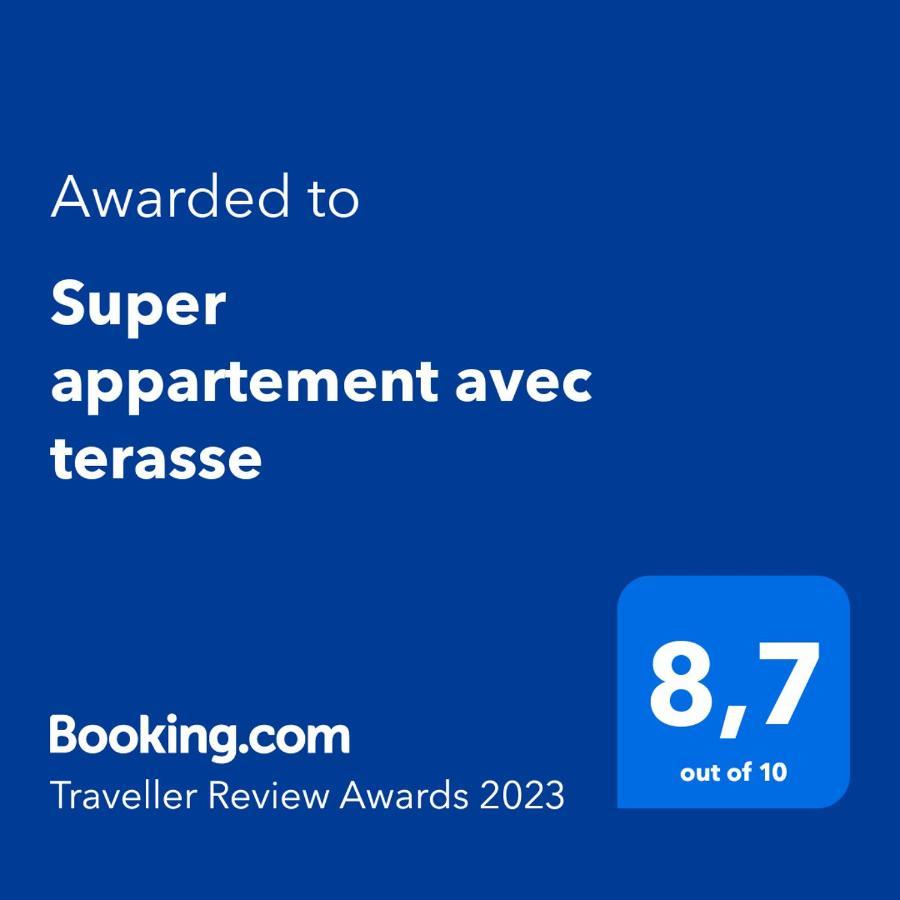Super Appartement Avec Terasse Bischheim Экстерьер фото